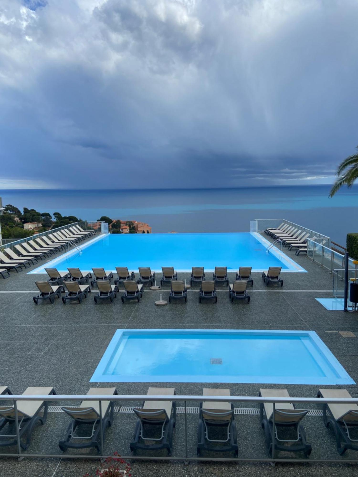 Monaco Doors 3 Vue Mer, Piscine, Parking Cap-d'Ail Esterno foto